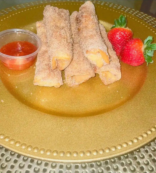 Fried strawberry🍓Cheesecake